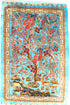 Tree Of Life Exceptionally Fine Persian Silk Carpet